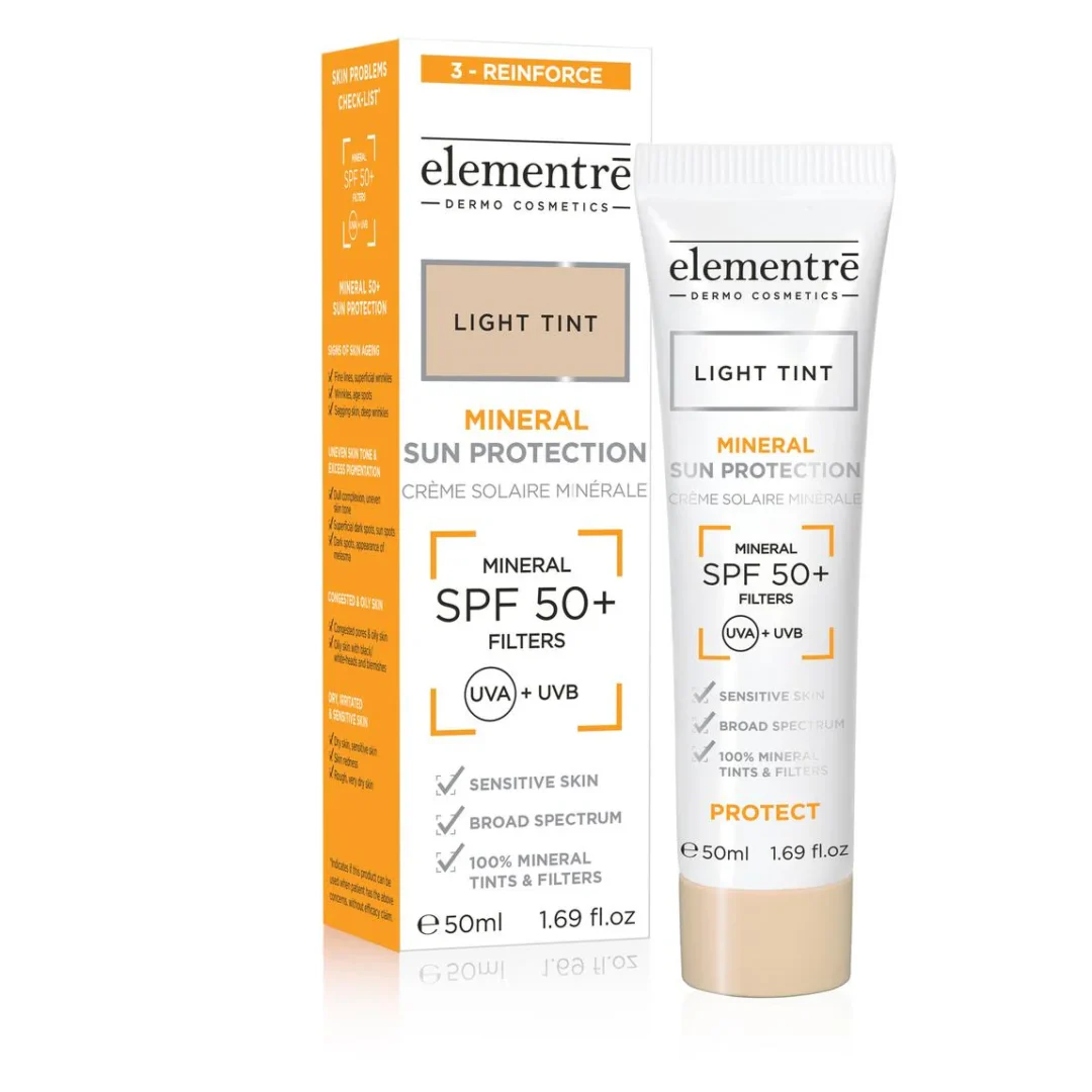 Mineral Sun Protection Cream SPF50+ Açık Ton