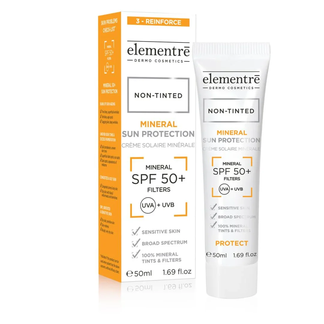 SPF 50+ Mineral Sun Protection – Non-Tinted