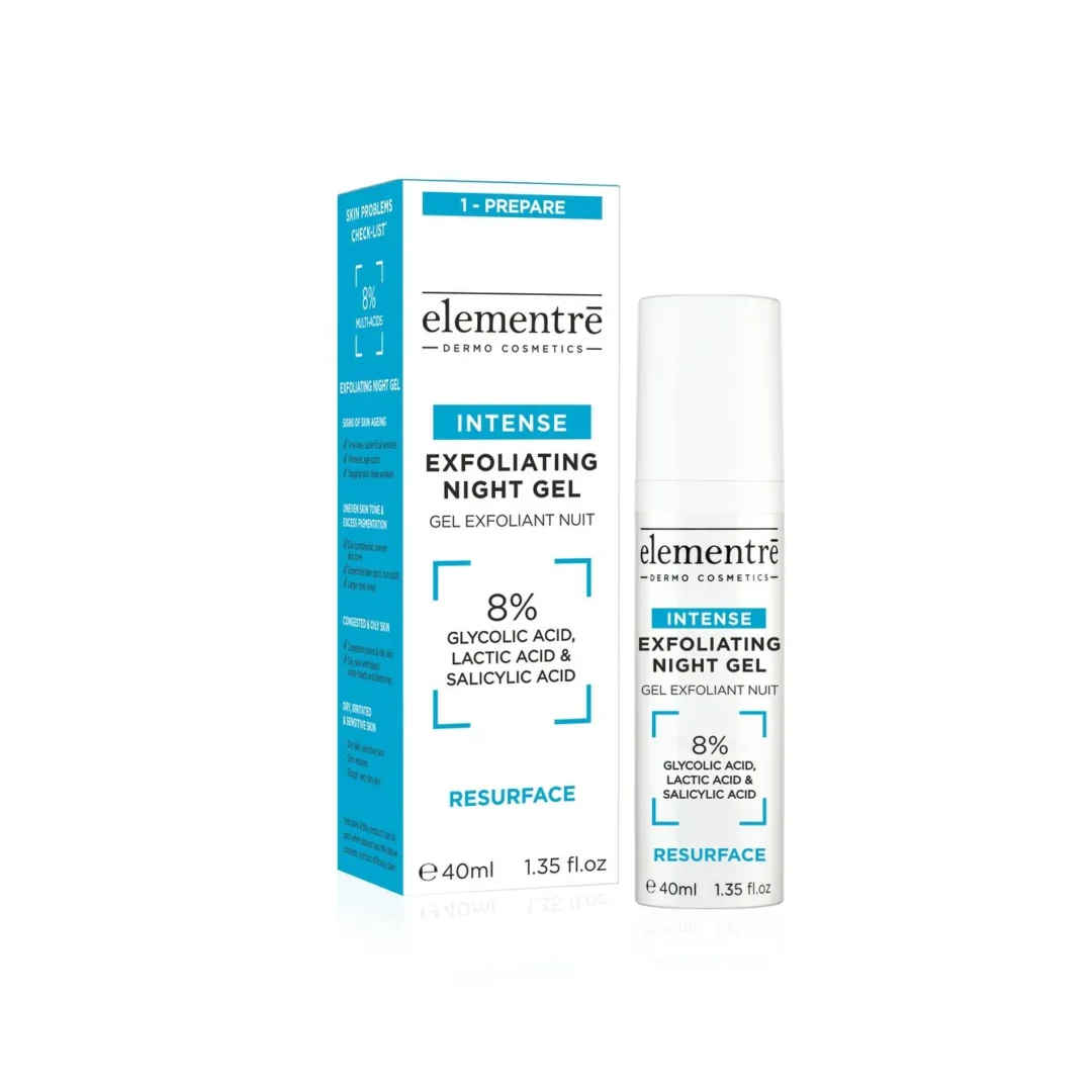 8% Glycolic, Lactic & Salicylic Acids Intense Exfoliating Gel
